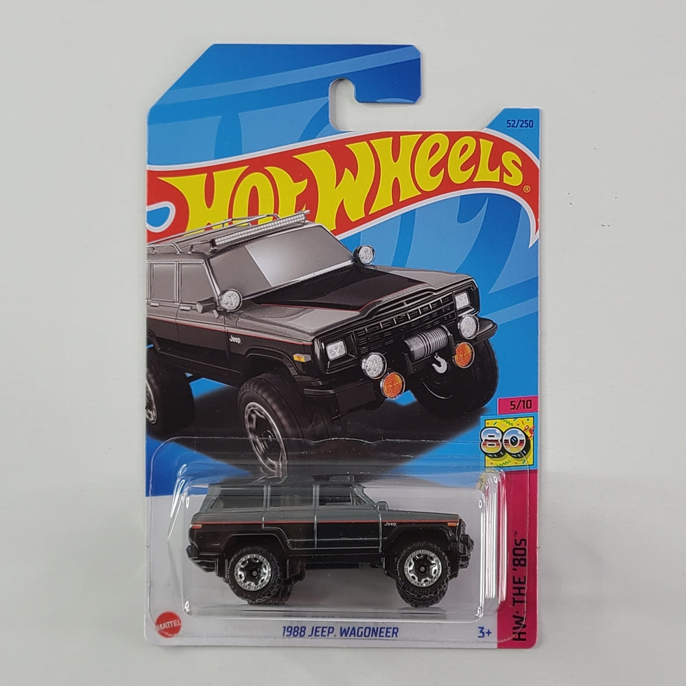 Hot Wheels - 1988 Jeep Wagoneer (Gray/Black)