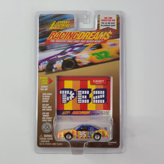 Johnny Lightning - 1990's Chevrolet Monte Carlo Stock Car (Yellow)