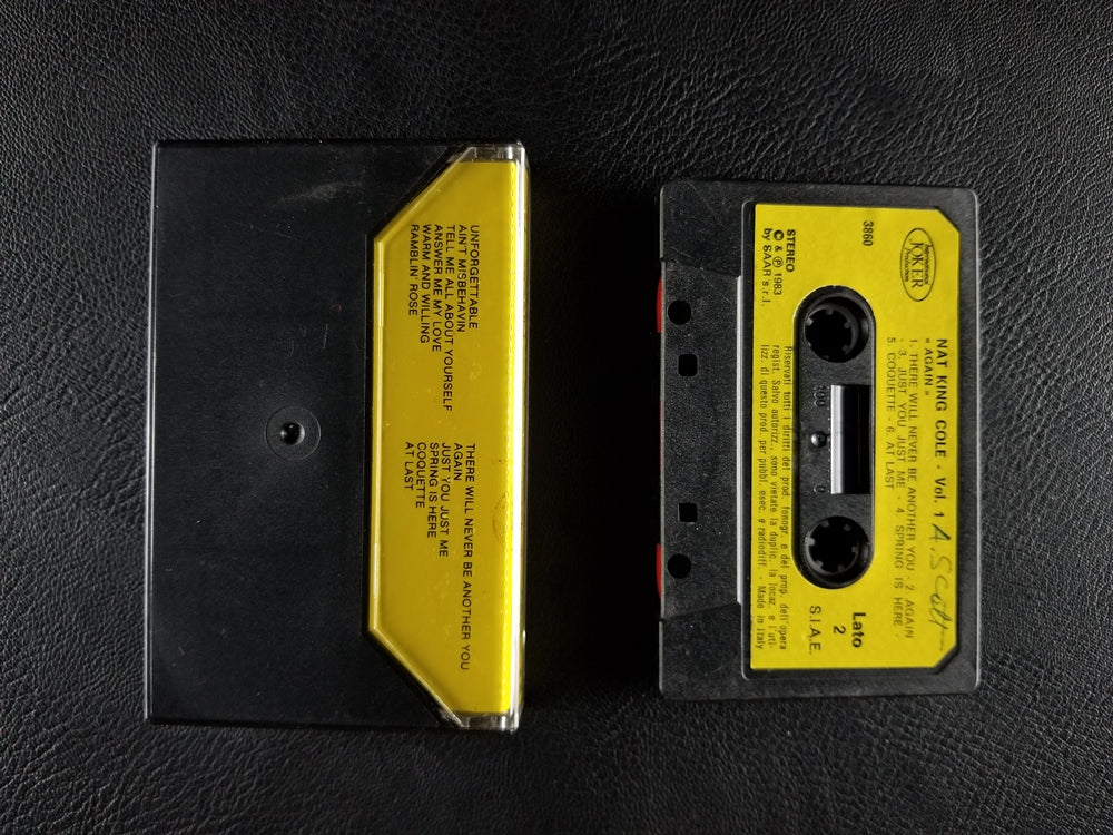 Nat King Cole - Again, Volume 1 (1983, Cassette)