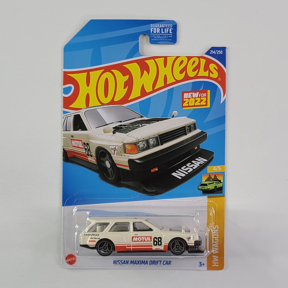 Hot Wheels - Nissan Maxima Drift Car (Ivory)