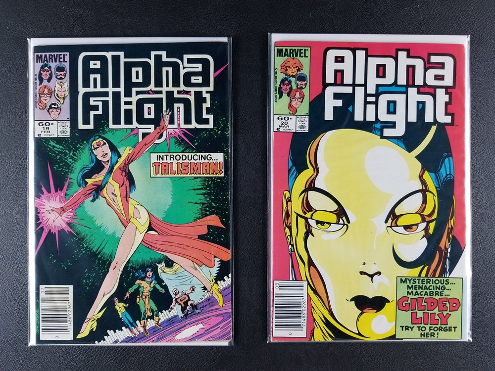 Alpha Flight [1st Series] #11-20 Set (Marvel, 1984-85)