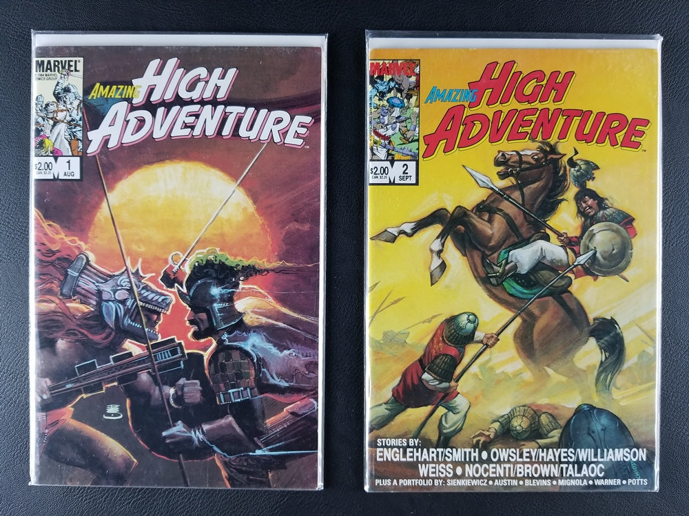 Amazing High Adventure #1-5 Set (Marvel, 1984-86)