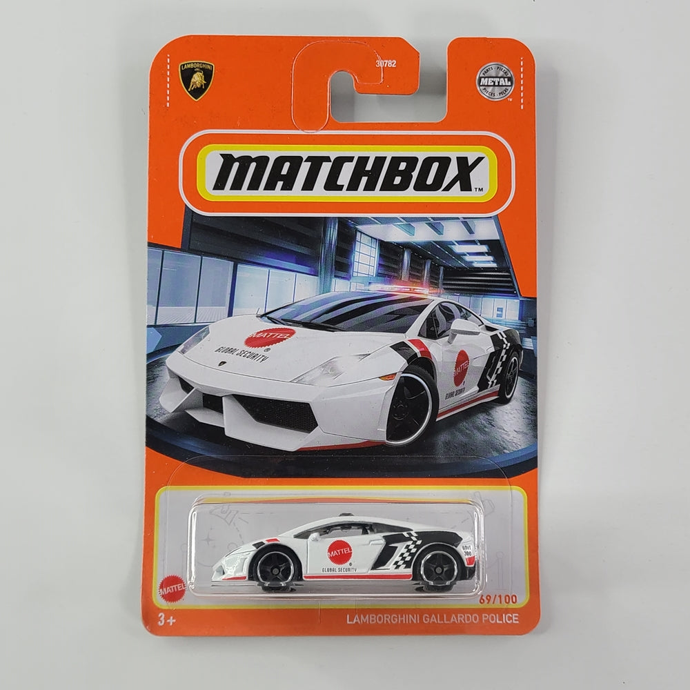 Matchbox - Lamborghini Gallardo Police (White)