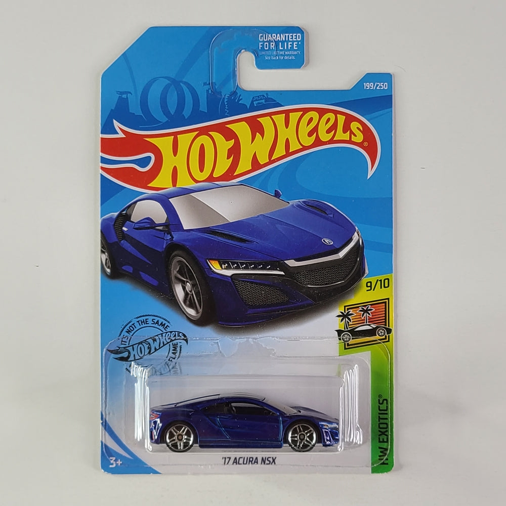 Hot Wheels - '17 Acura NSX (Dark Blue)