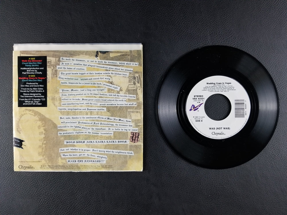 Was (Not Was) - Walk the Dinosaur (1988, 7'' Single)