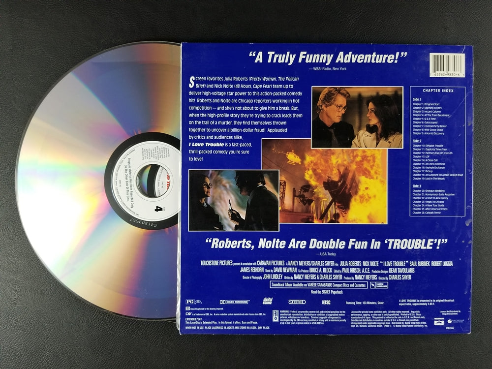 I Love Trouble (1994, Laserdisc)