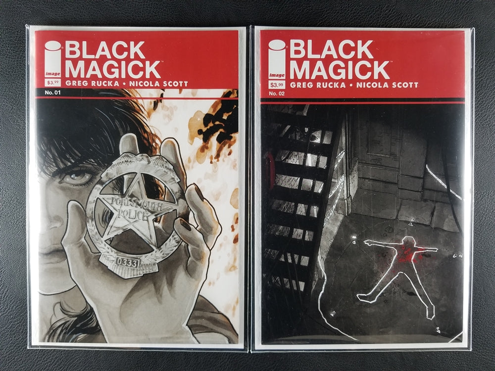 Black Magick #1A, 2B, 3B Set (Image, 2015)