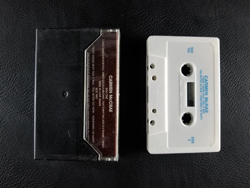 Carmen McRae - Carmen McRae (1983, Cassette)