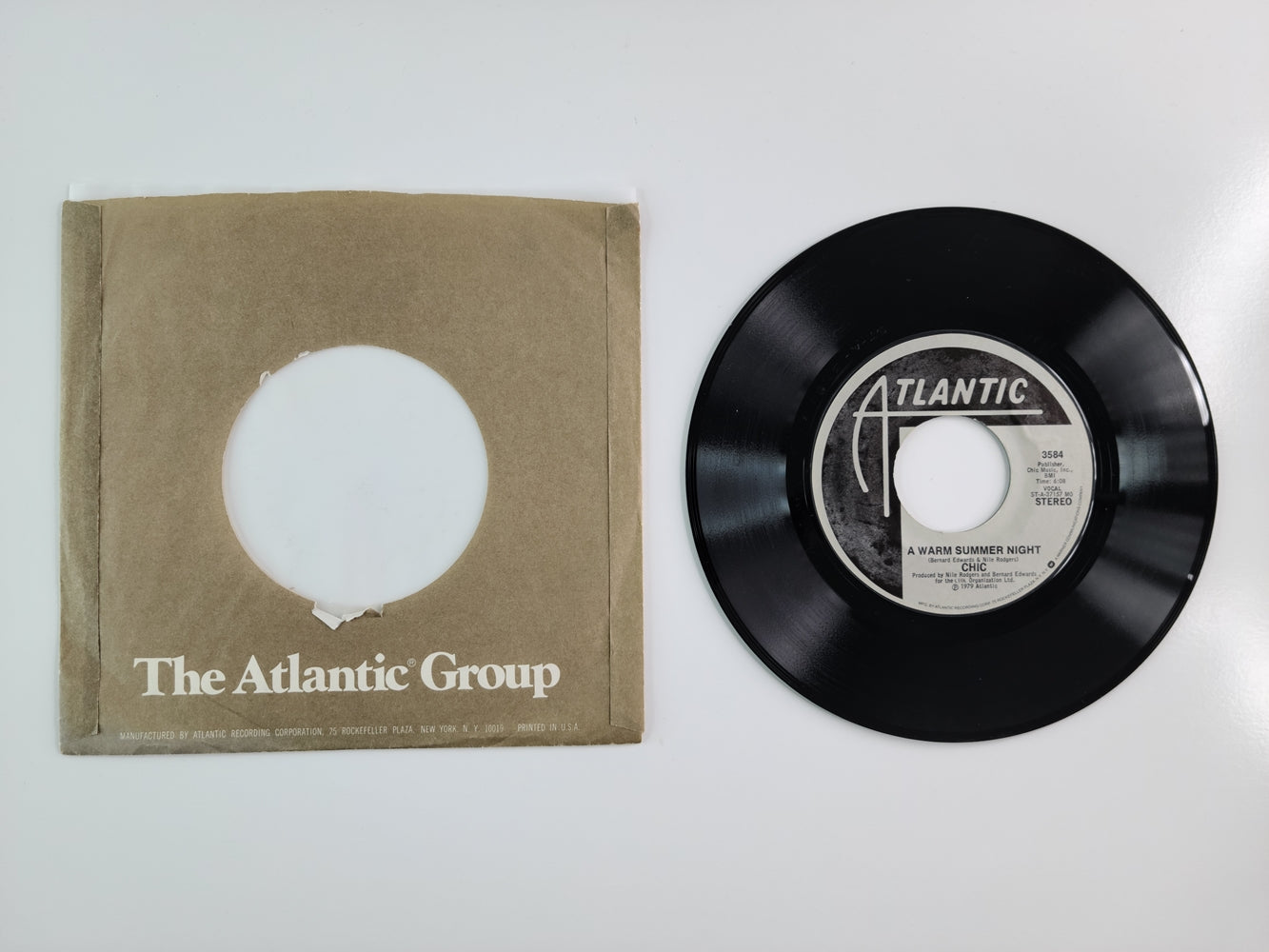 Chic - Good Times (1979, 7'' Single)