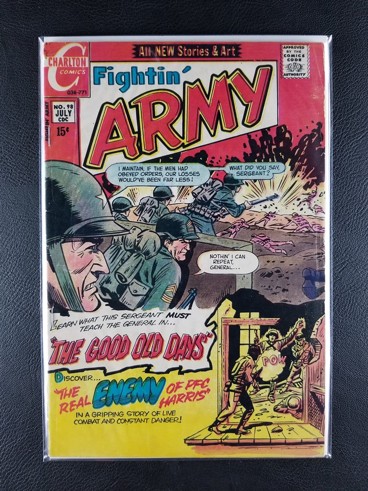 Fightin' Army #98 (Charlton Comics Group, July 1971)