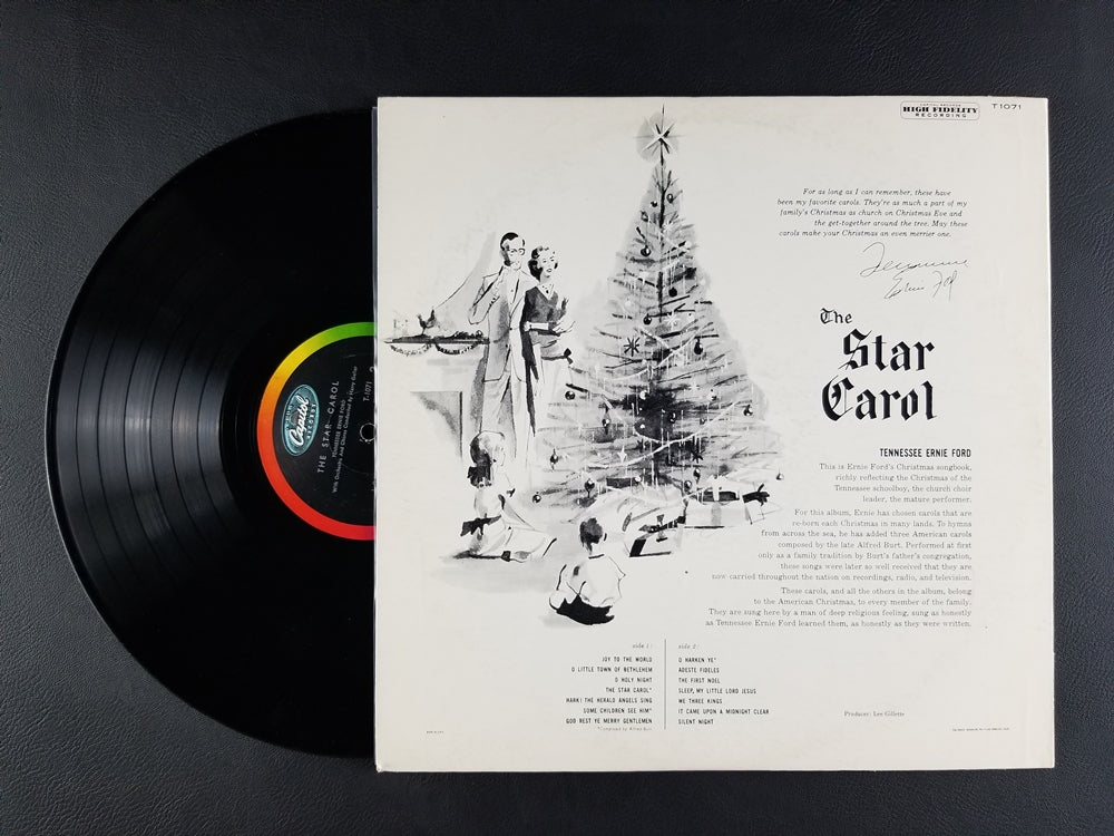 Tennessee Ernie Ford - The Star Carol (1962, LP)