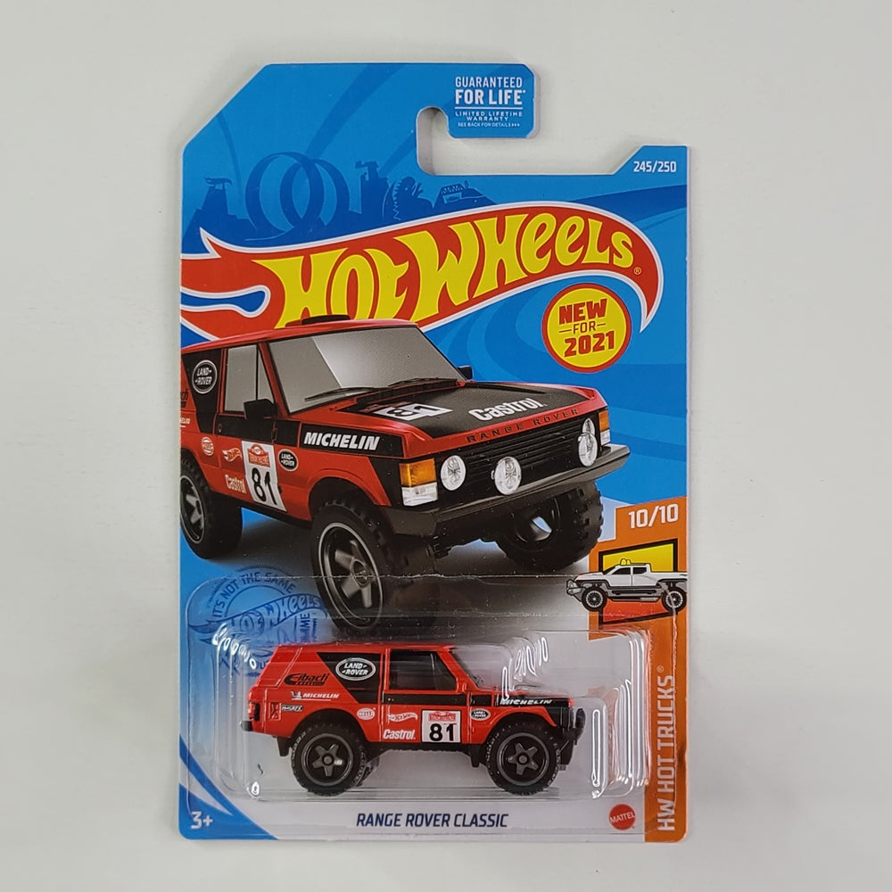 Hot Wheels - Range Rover Classic (Red)