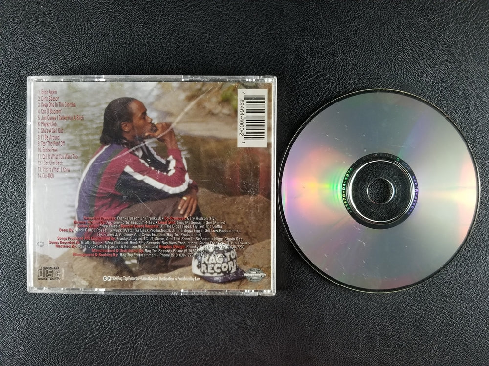 Rappin' 4 Tay - Don't Fight the Feelin' (1994, CD)