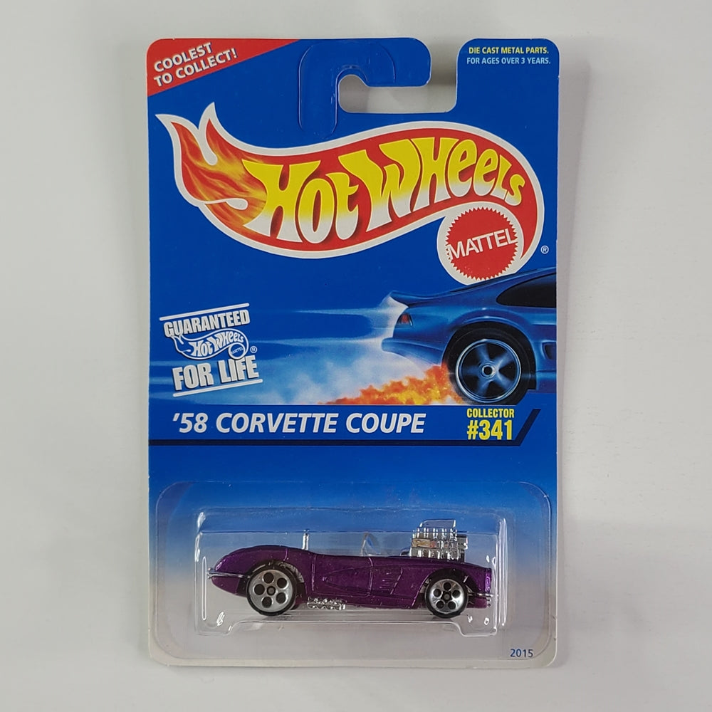 Hot Wheels - '58 Corvette Coupe (Metallic Purple)