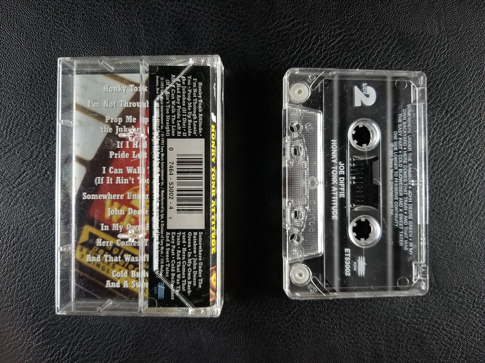 Joe Diffie - Honky Tonk Attitude (1993, Cassette)