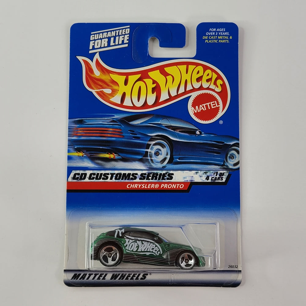 Hot Wheels - Chrysler Pronto (Metallic Green)