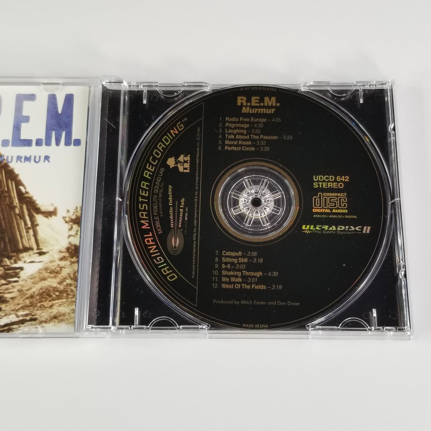 R.E.M. - Murmur MSFL Original Master UDCD 642 and CD 70014
