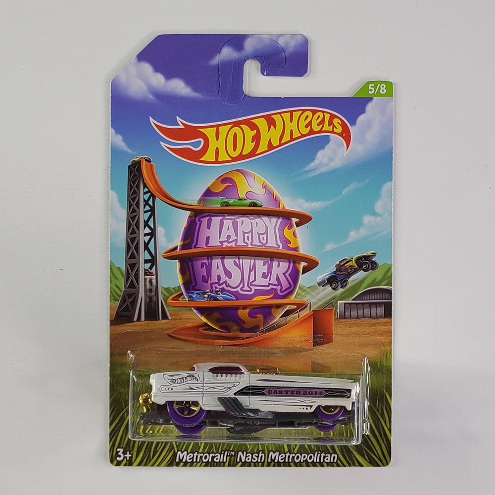 Hot Wheels - Metrorail Nash Metropolitan (Pearl White)