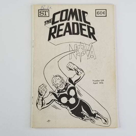 The Comic Reader (Street Enterprises, 1961) #129 1st app of Nova & The Eternals