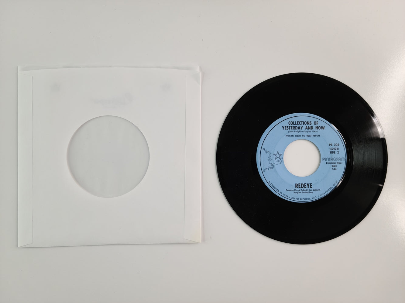 Redeye - Games / Collections of Yesterday and Now (1971, 7'' Single)