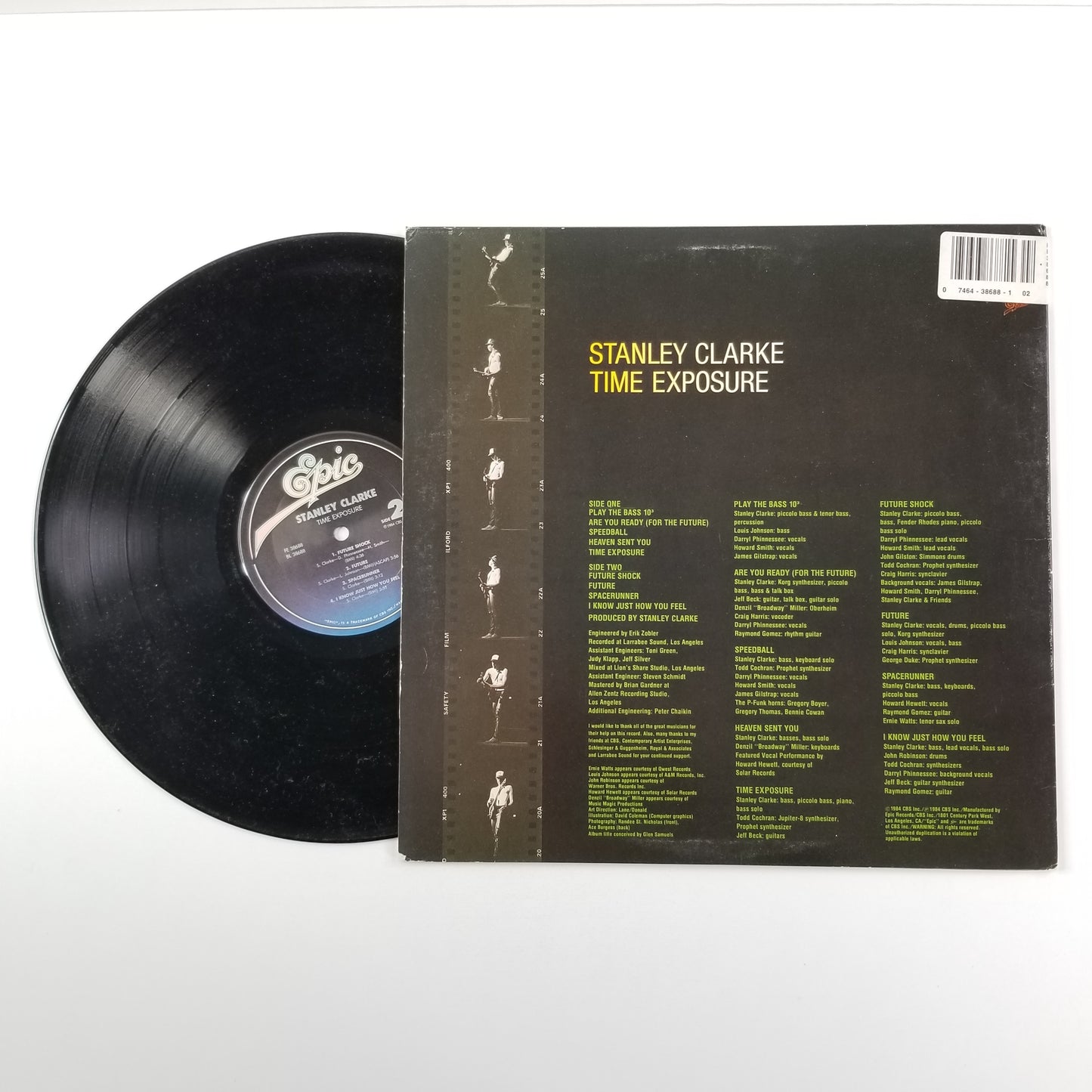 Stanley Clarke - Time Exposure (1984, LP)