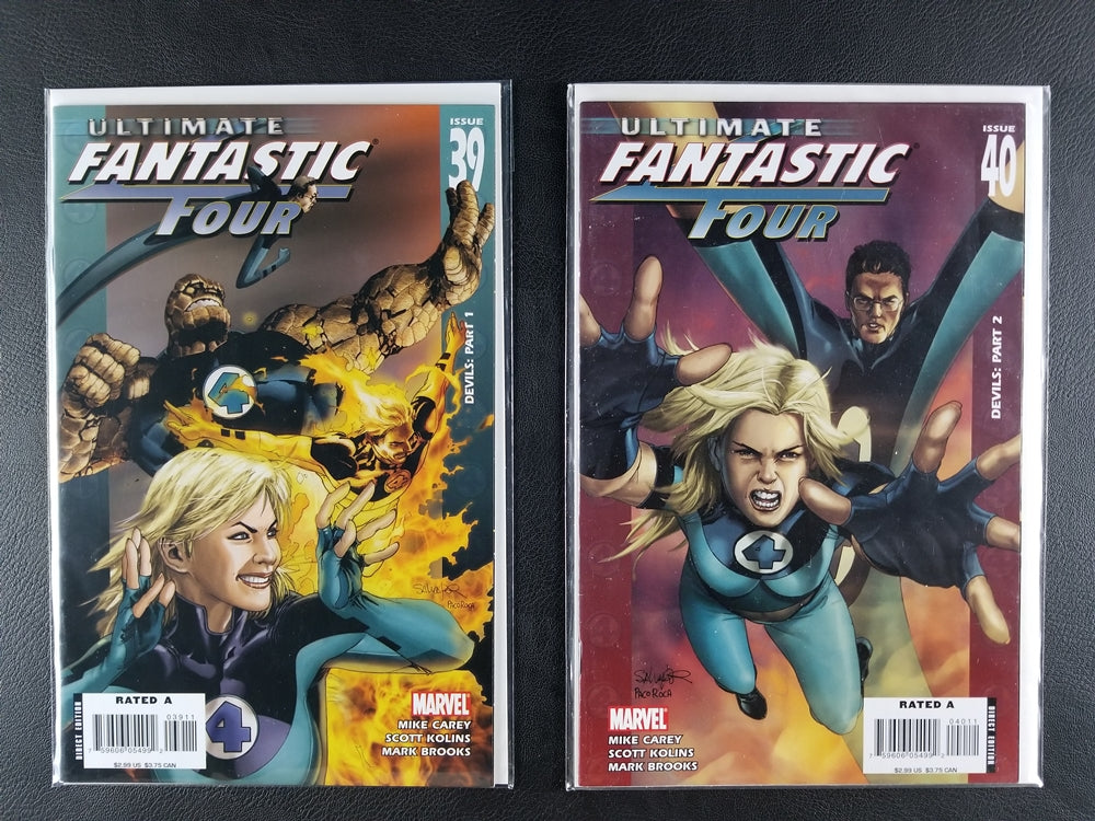 Ultimate Fantastic Four #31-40 Set (Marvel, 2006-07)