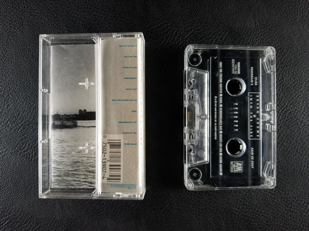 Bryan Adams - Into the Fire (1987, Cassette)