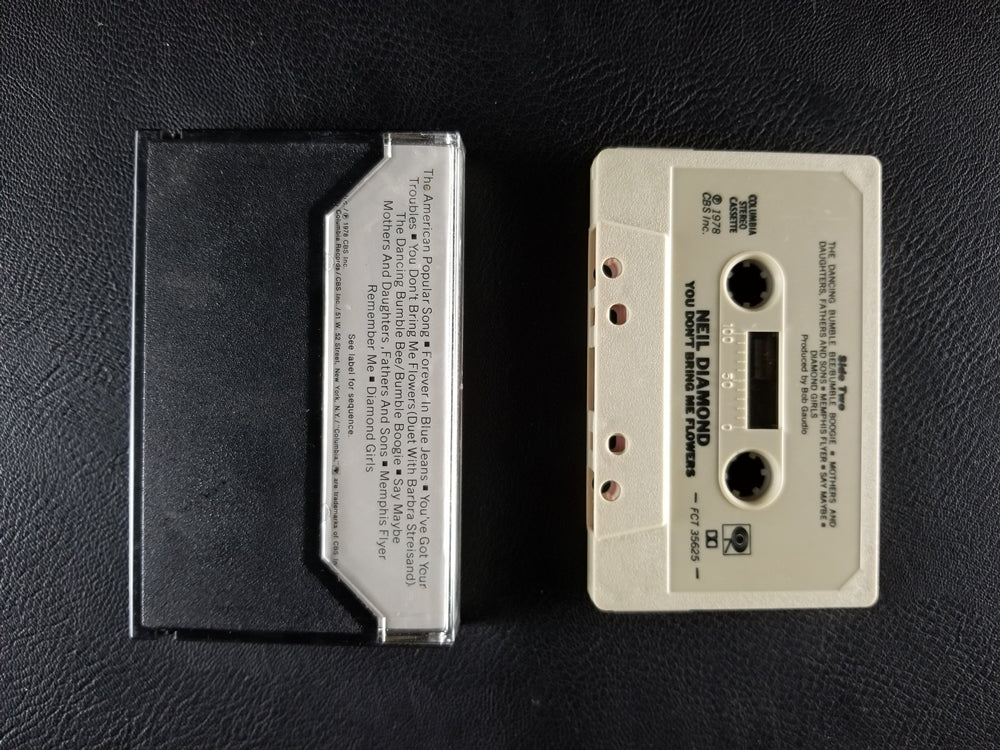 Neil Diamond - You Don't Bring Me Flowers (1978, Cassette)