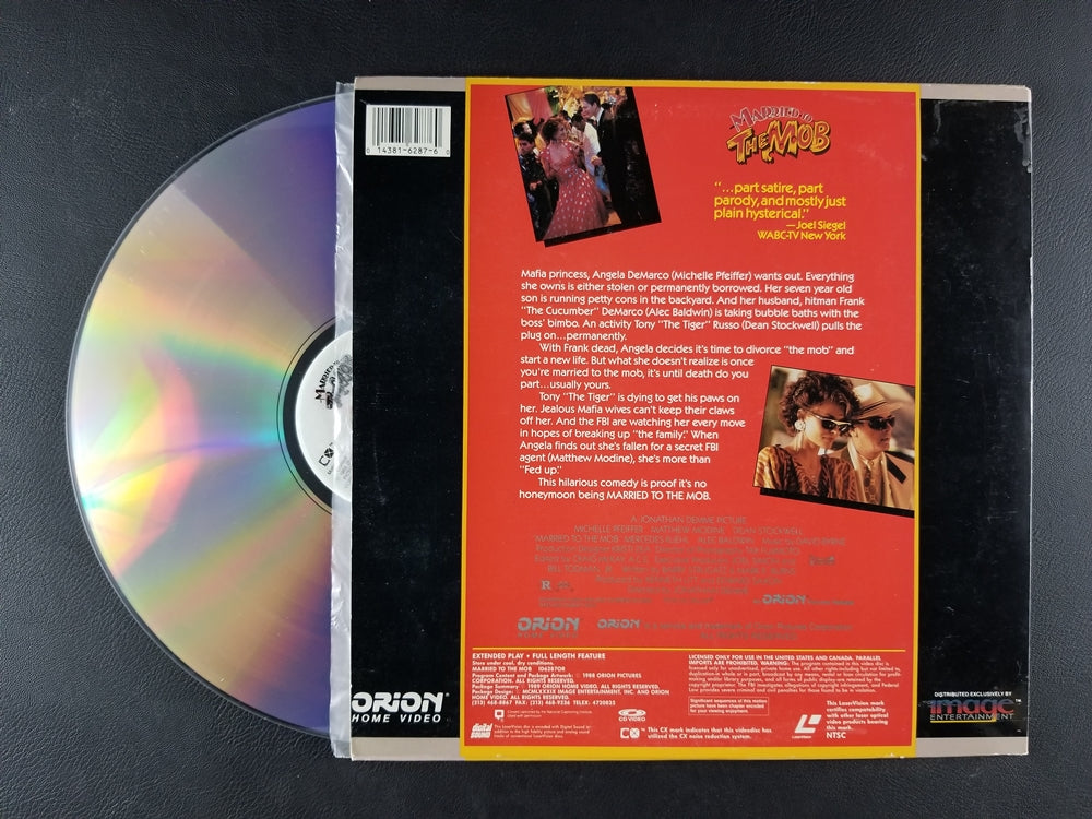 Married to the Mob (1989, Laserdisc)