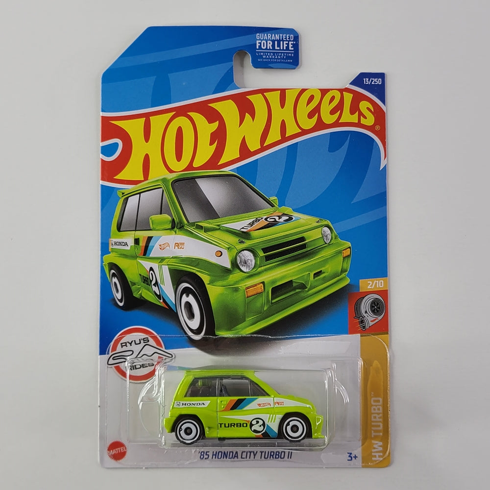 Hot Wheels - '85 Honda City Turbo II (Green)