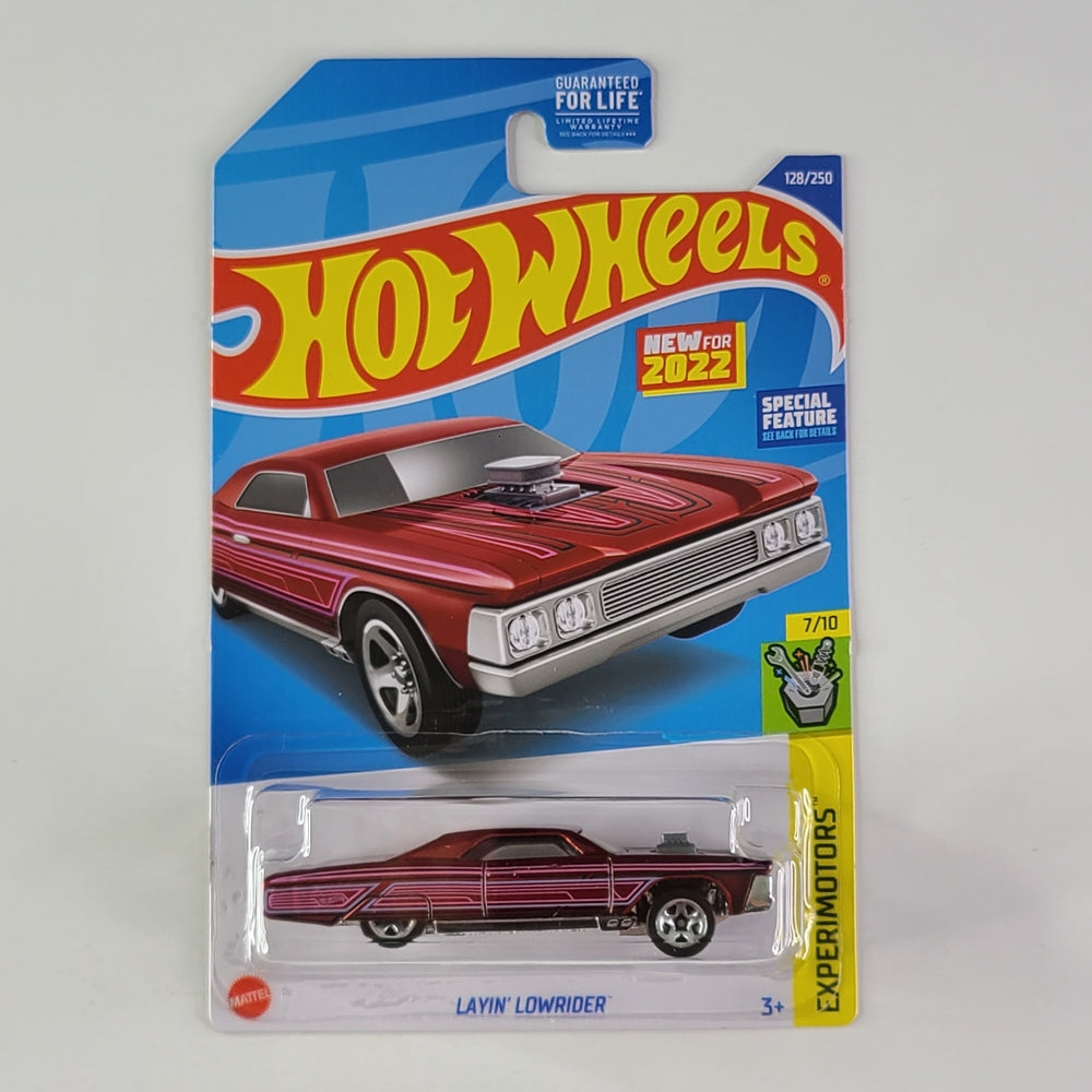 Hot Wheels - Layin' Lowrider (Metalflake Red)
