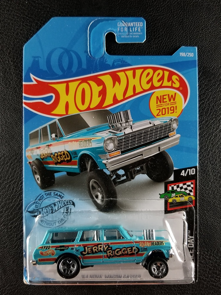 Hot Wheels - '64 Nova Wagon Gasser (Sky Blue)