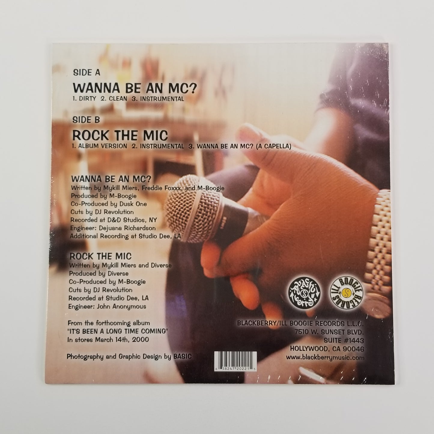 Mykill Miers - Wanna Be An MC? featuring Freddie Foxxx [SEALED] (2000, 12" Single)
