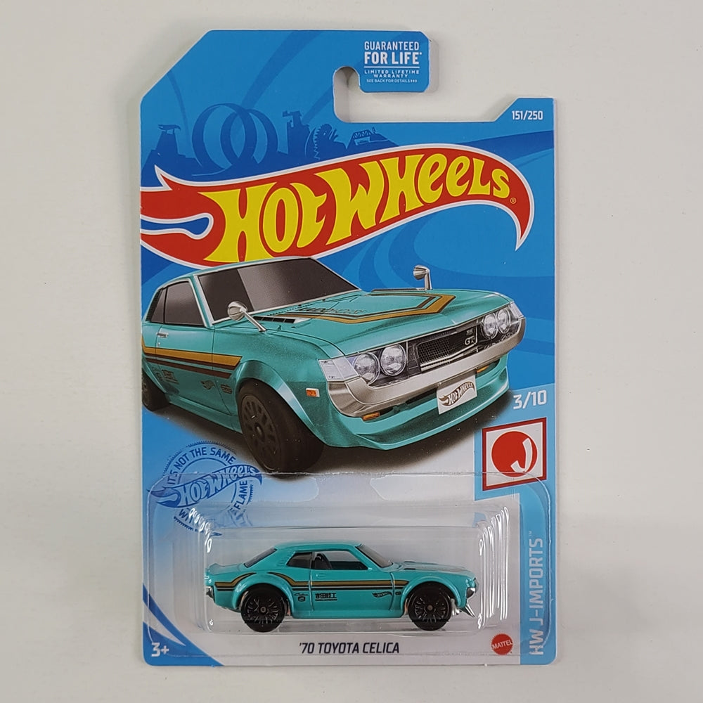 Hot Wheels - '70 Toyota Celica (Metalflake Teal)
