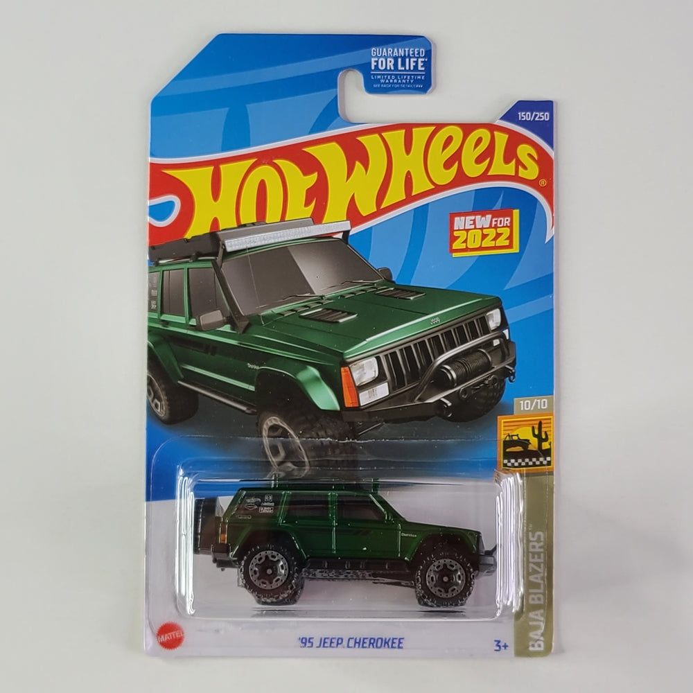 Hot Wheels - '95 Jeep Cherokee (Dark Green)
