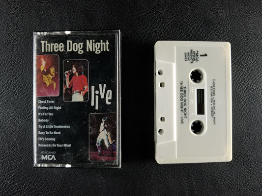 Three Dog Night - Three Dog Night - Live (1988, Cassette)
