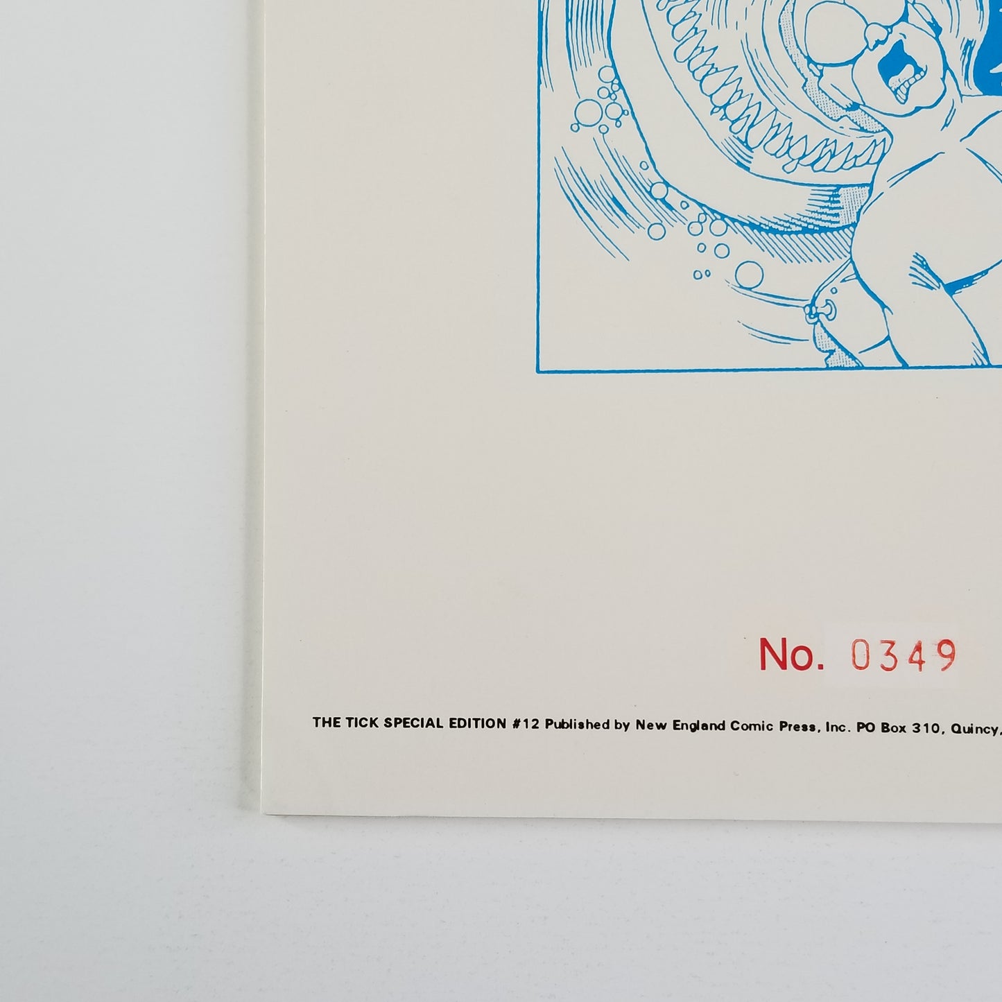 Tick Special Edition (NEC, 1988) #12 Variant 349/1000