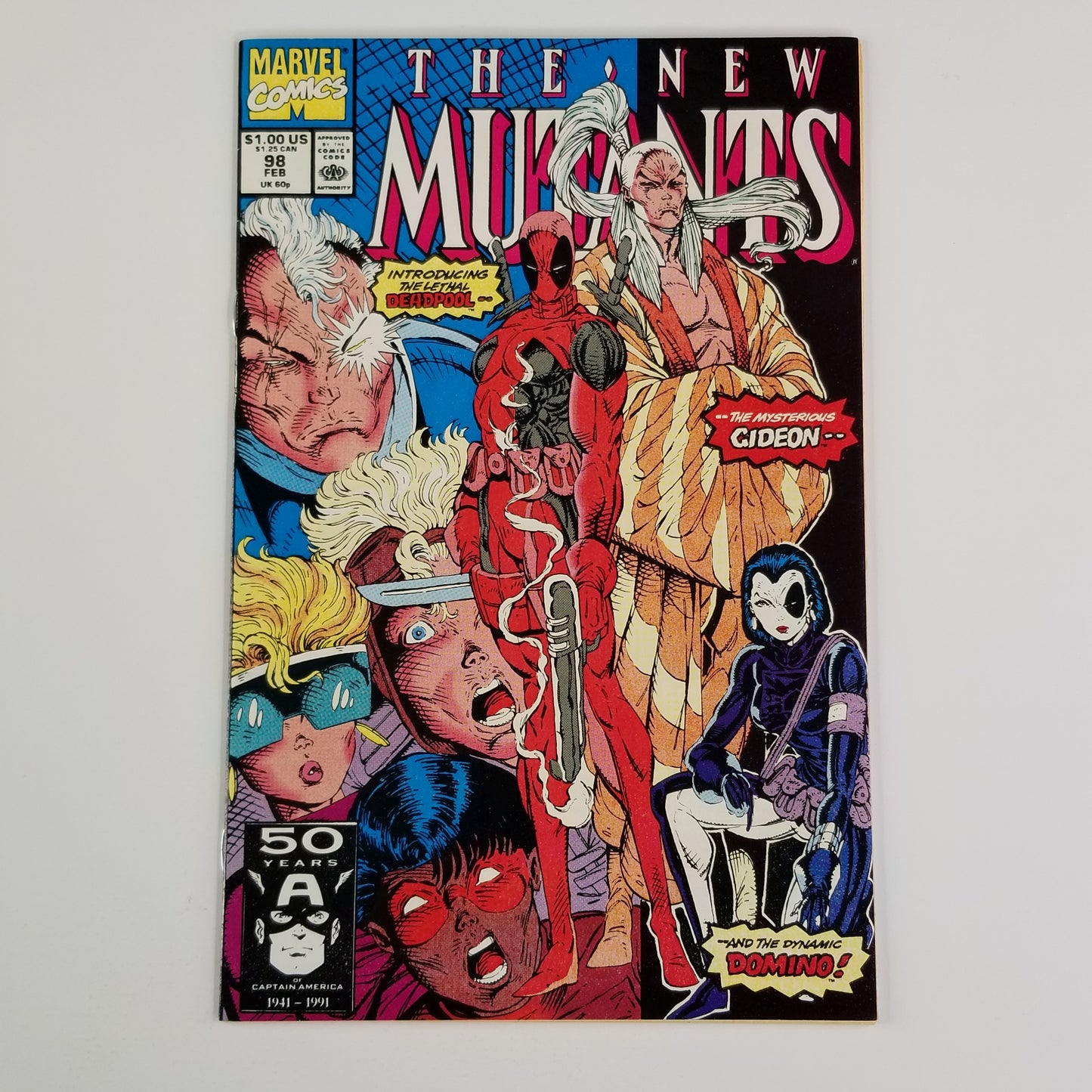 The New Mutants (Marvel, 1983 1st Series) #98 1st app Deadpool