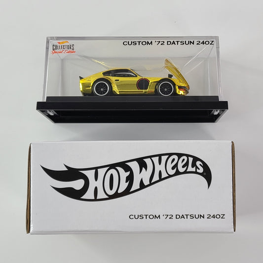 Hot Wheels - Custom '72 Datsun 240Z (Spectraflame Bright Yellow) [RLC Exclusive (2021) - #16545/25000]