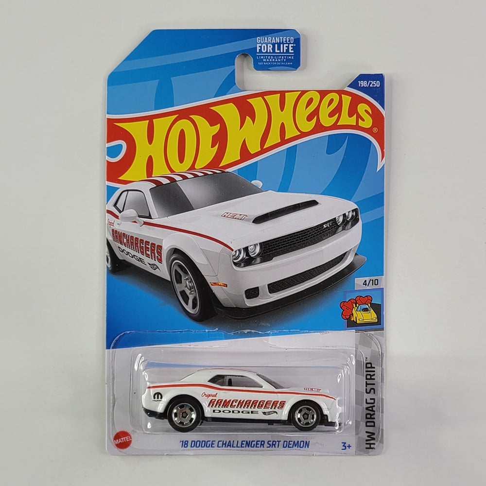 Hot Wheels - '18 Dodge Challenger SRT Demon (Ivory)