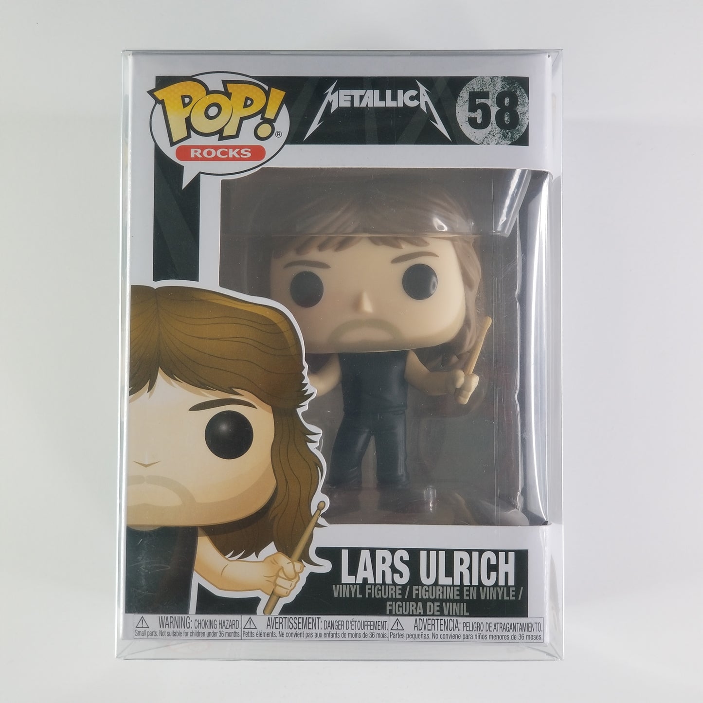 Funko Pop! Rocks - Lars Ulrich #58 (Metallica)