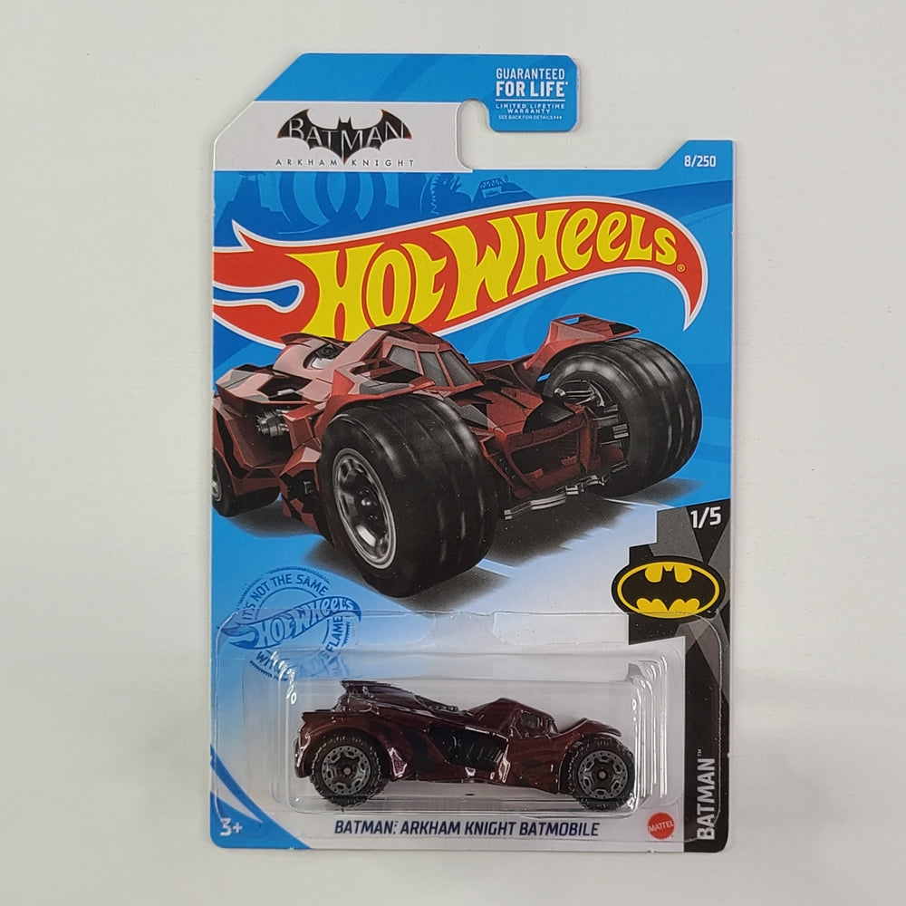 Hot Wheels - Batman: Arkham Knight Batmobile (Metalflake Dark Red)