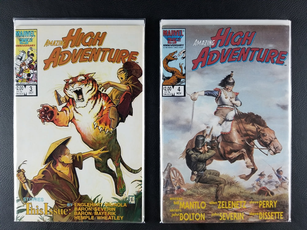 Amazing High Adventure #1-5 Set (Marvel, 1984-86)