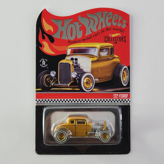 Hot Wheels - '32 Ford (Metalflake Warm Gold) [RLC Exclusive (2021) - #10419/17500]