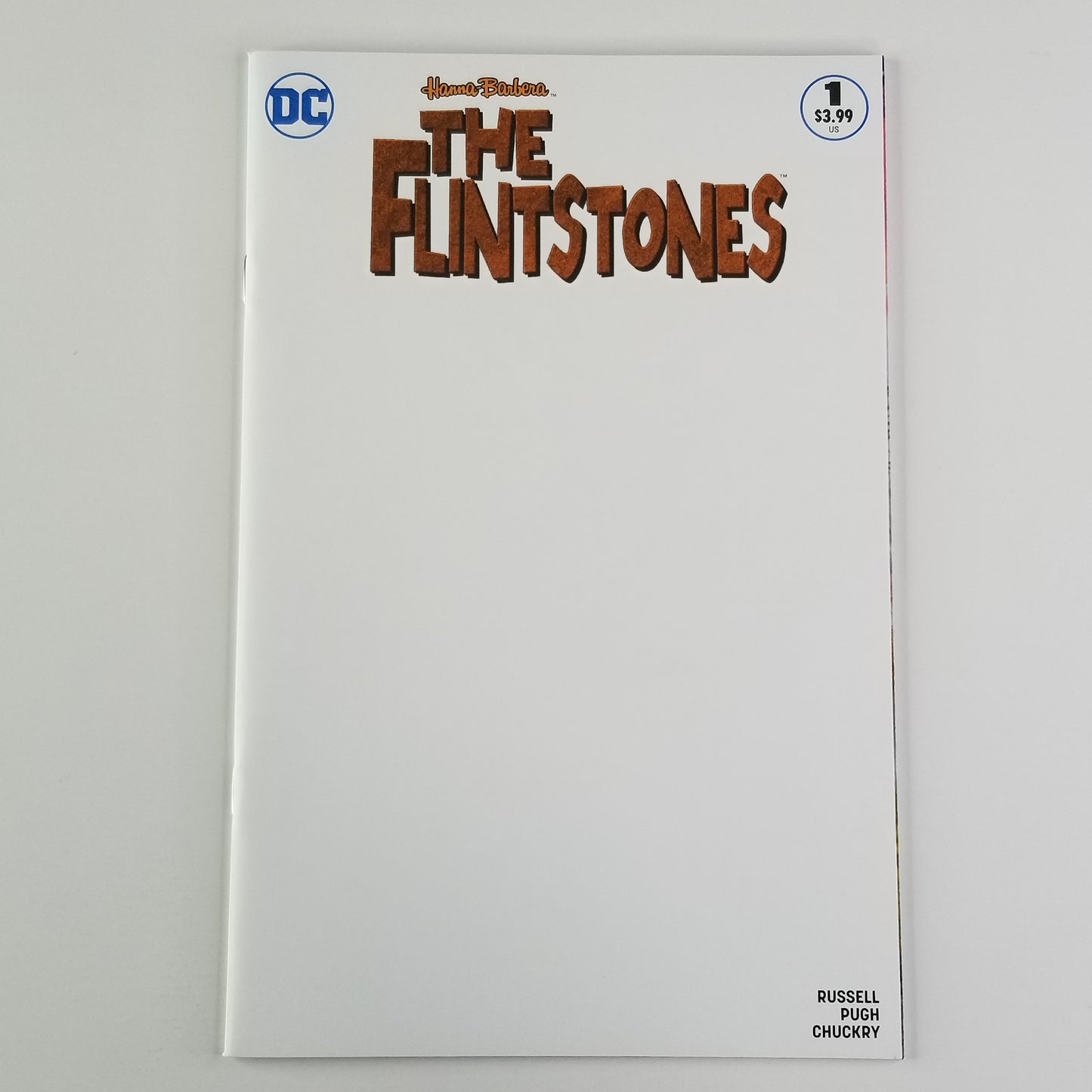 The Flinstones (DC, 2016) #1 Blank Sketch Variant