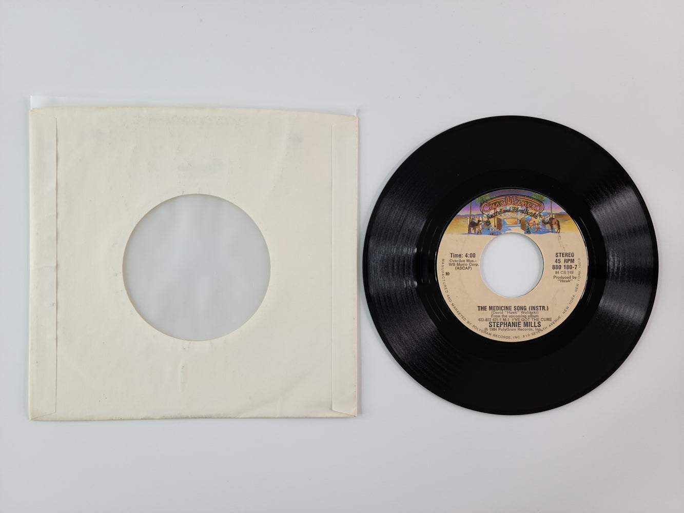 Stephanie Mills - The Medicine Song (1984, 7" Single)