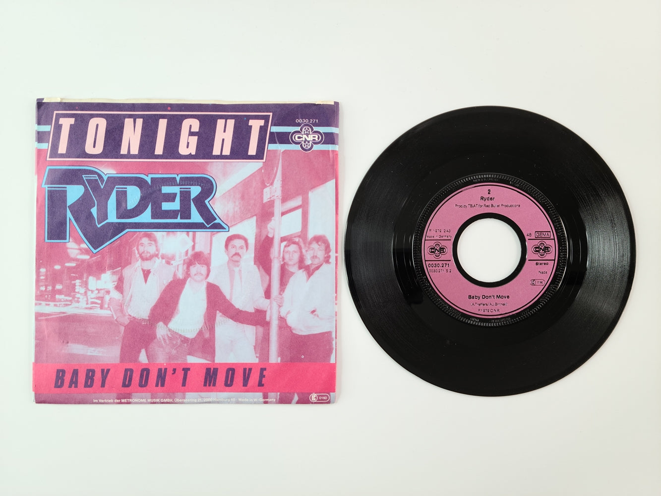 Ryder - Tonight (1979, 7'' Single)