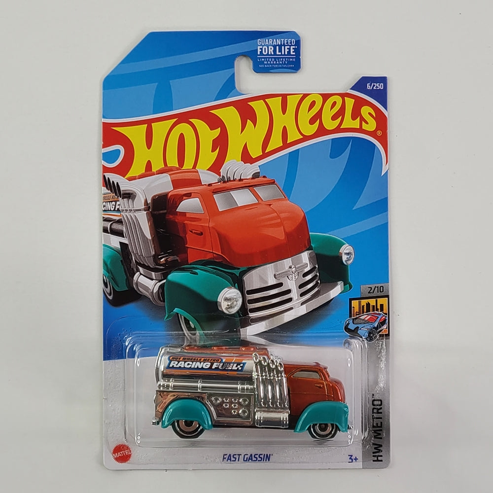 Hot Wheels - Fast Gassin' (Turquoise)