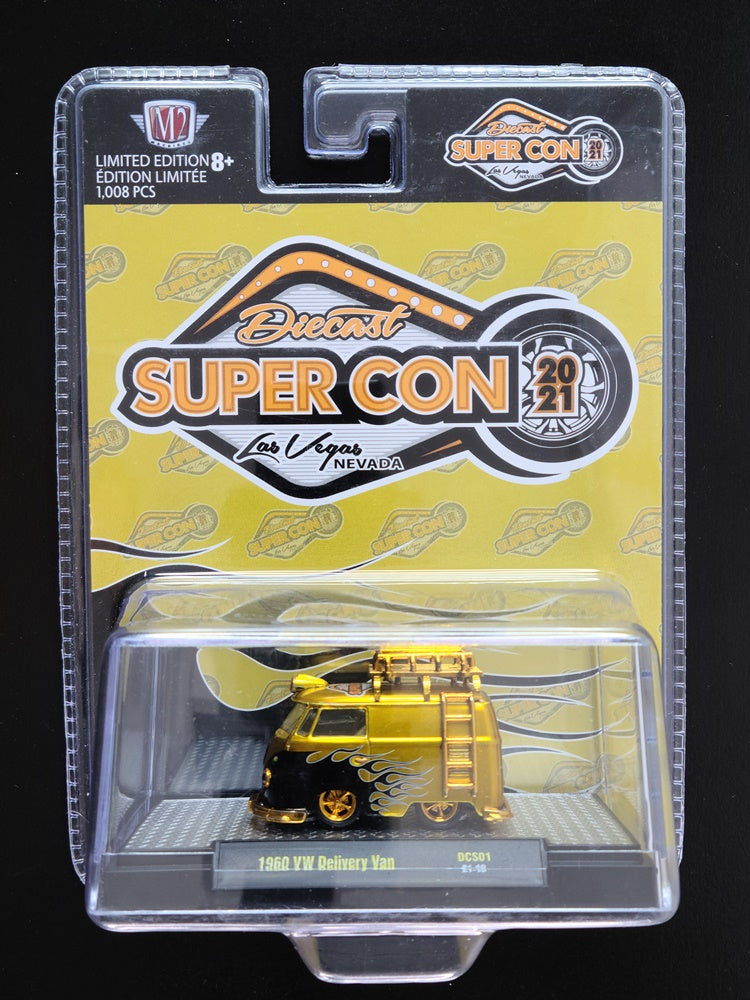 M2 - 1960 VW Delivery Van (Gold) [Diecast Super Con 2020 Exclusive; Ltd. Ed - 1