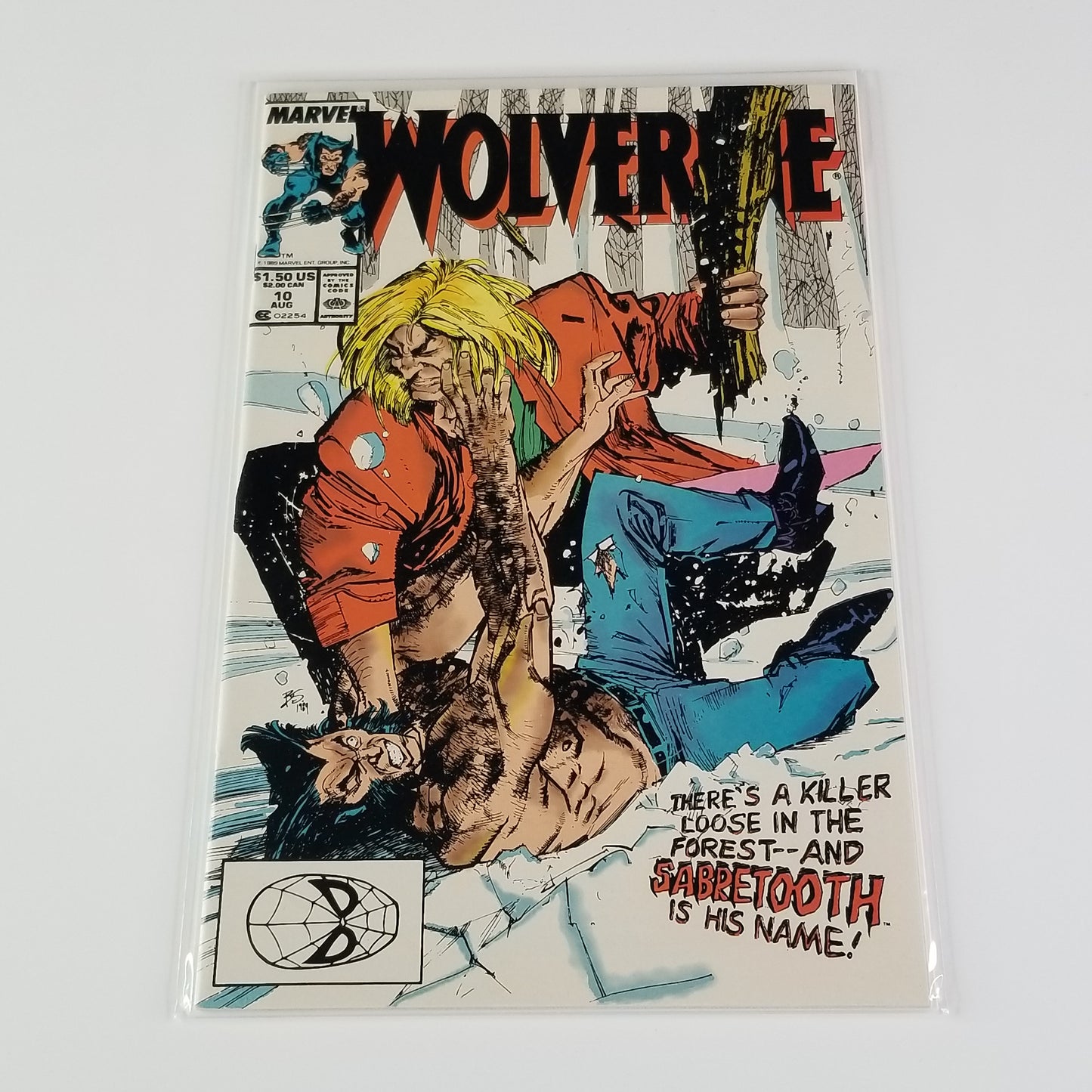 Wolverine (Marvel, 1988 1st Series) #10 Sabretooth